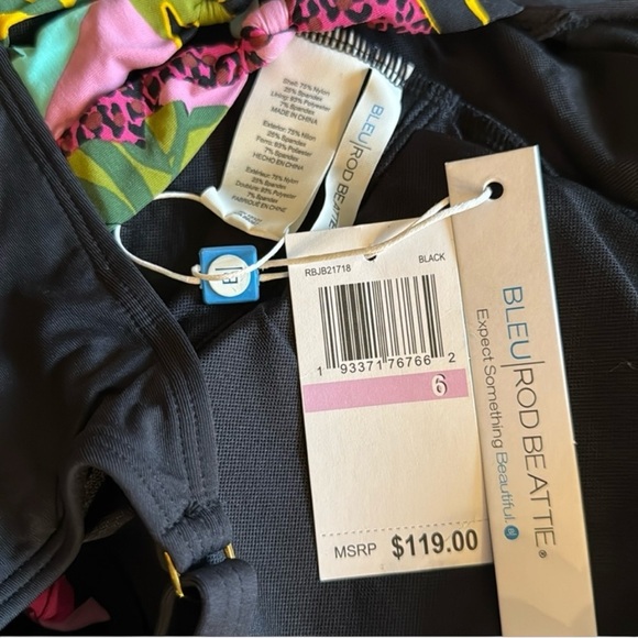 Bleu Rod Beattie Jungle Book Knotted One Piece - Picture 15 of 15